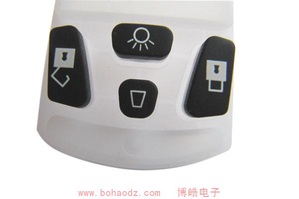 汽車(chē)遙控鎖硅膠按鍵