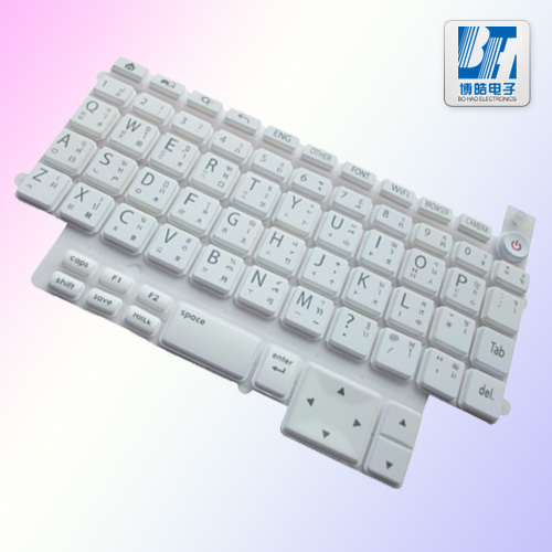 純白學習機P+R按鍵 優(yōu)質(zhì)塑膠和硅膠完美組裝