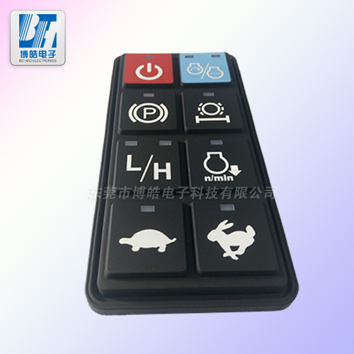提供重型機(jī)械設(shè)備控制硅膠按鍵來(lái)圖來(lái)樣定制