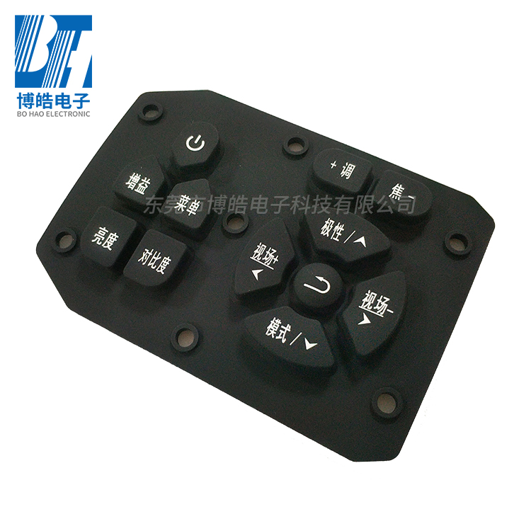 提供精密機(jī)械設(shè)備硅膠按鍵來(lái)圖來(lái)樣開(kāi)模定制